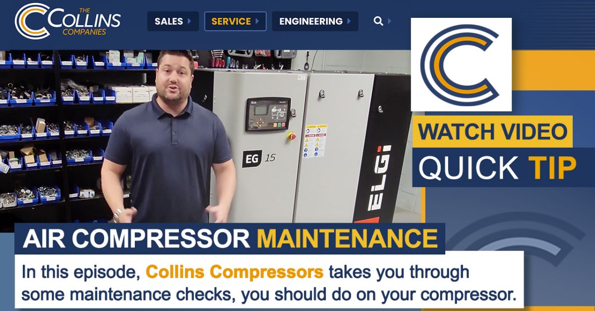 Air Compressor Maintenance ELGI EG 15